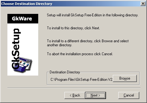 GkSetup v2.39 Screenshot